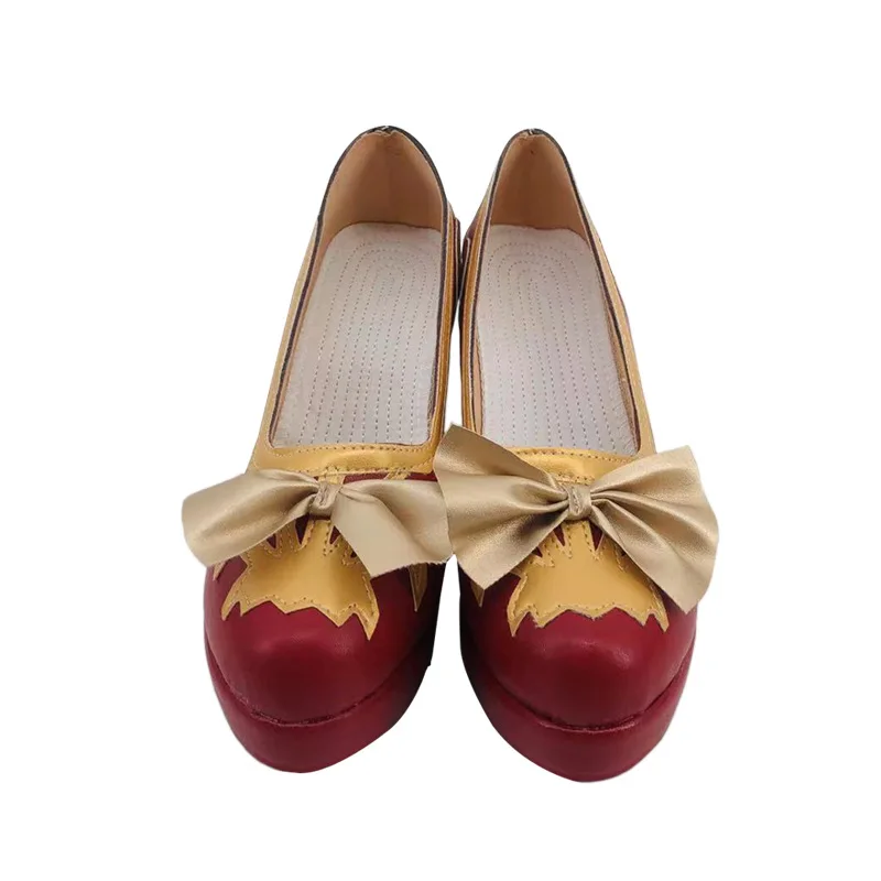 Game Identity V Обувь из кожи Мэри Косплей Сапоги Комикс Хэллоуин Вечеринка Кровавая