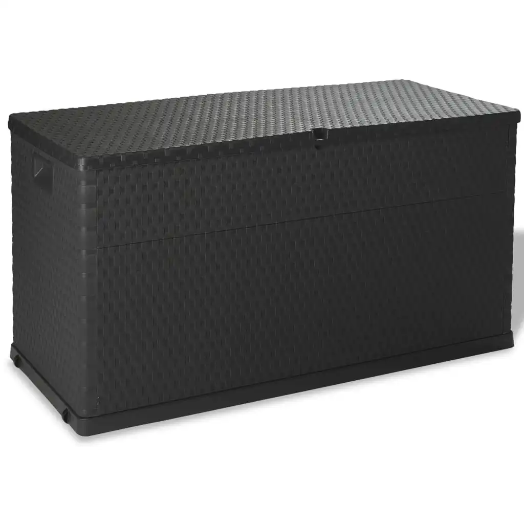 

Outdoor Patio Storage Box Garden Outside Cabinet Furniture Seating Decor Anthracite 47.2"x22"x24.8"