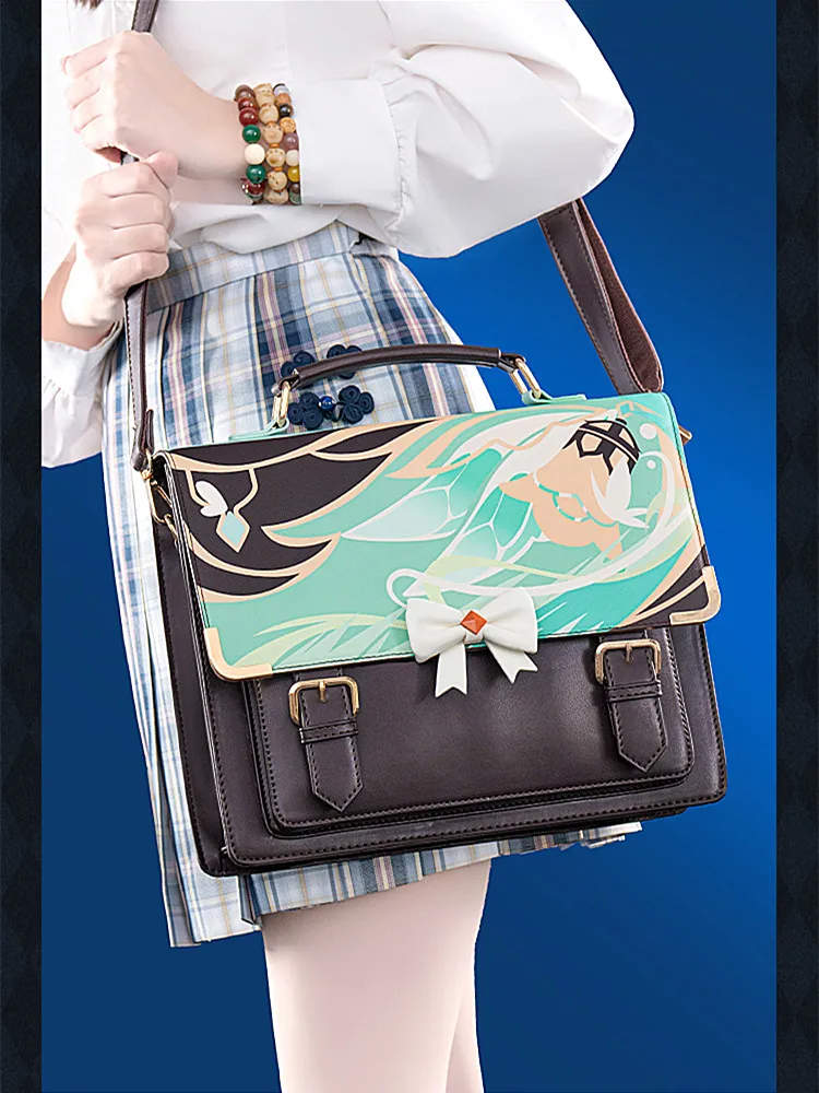 Фото Stock Firefly Preppy Commuter Bag Game Honkai Impact 3rd Cos Аниме Мужской или женский рюкзак Сумка на плечо для поездок на работу Сумка 2025 НОВИНКА №2