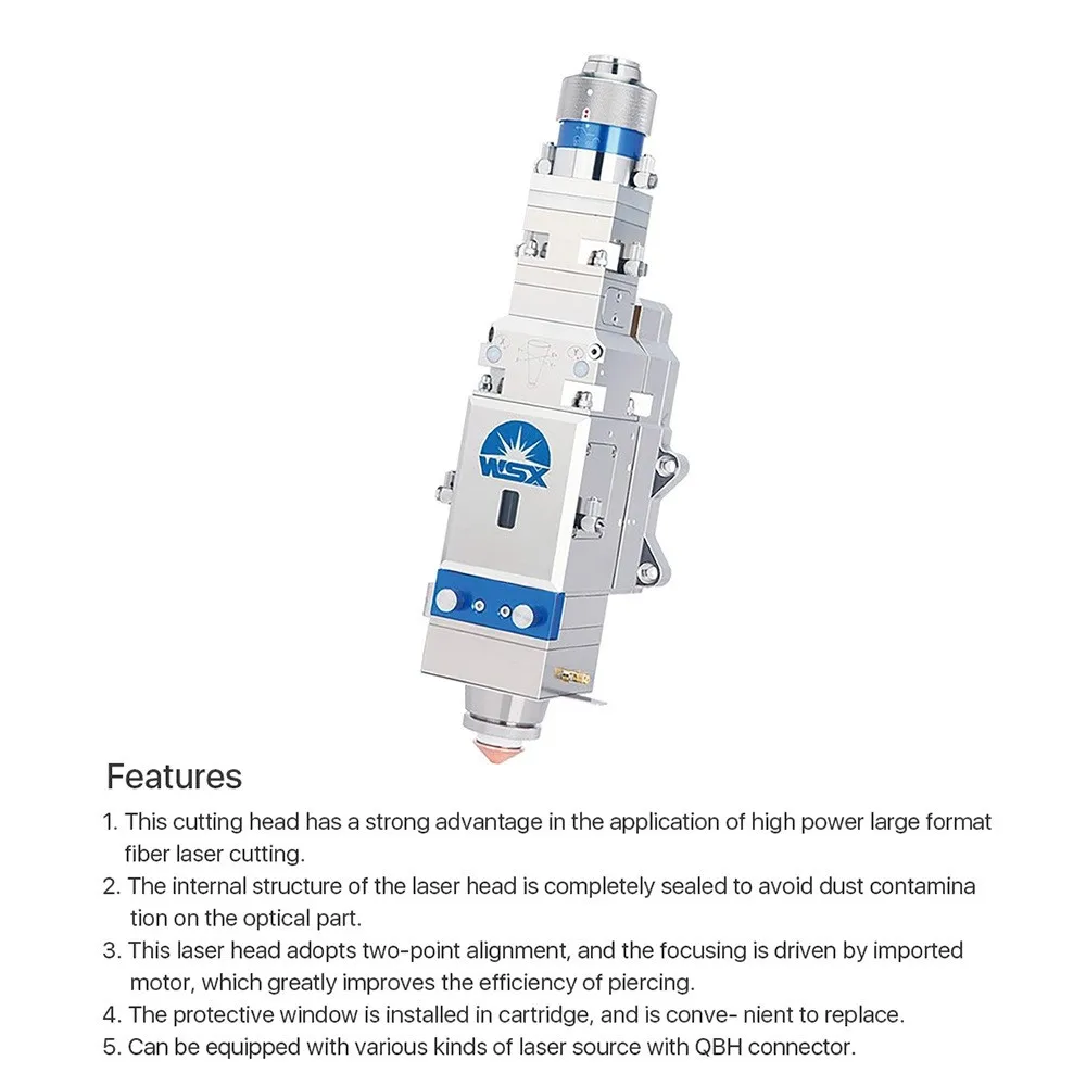 Автофокус волокна Las er головка 2513 кВт 2 3 для 3015 модели волоконная машина резки La ser