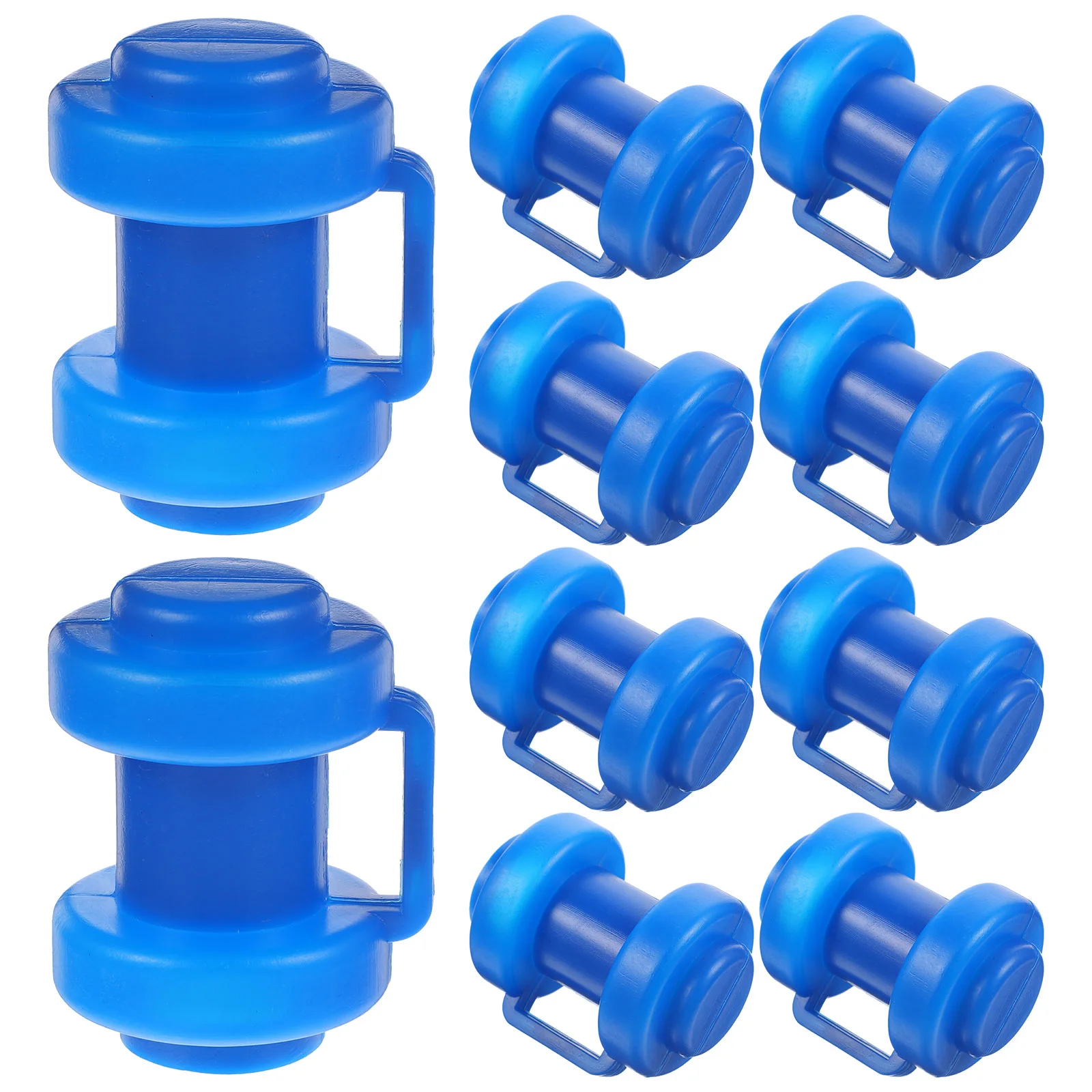 

10Pcs Professional Trampoline Replacements Wear-resistant Rod Covers Plastic Trampoline Parts
