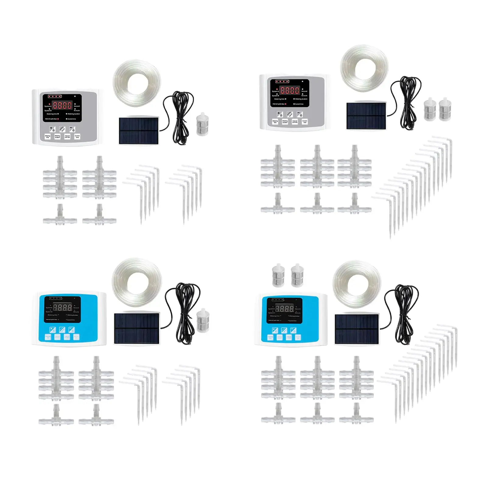 

Drip Irrigation Kit with Timer LED Display Automatic Plant Watering Devices Plant Self Watering System for Indoor Plants