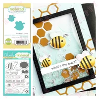 2022 new sweet as can bee metal cutting dies and stamps paper craft scrapbook diary diy background album greeting cards handmade