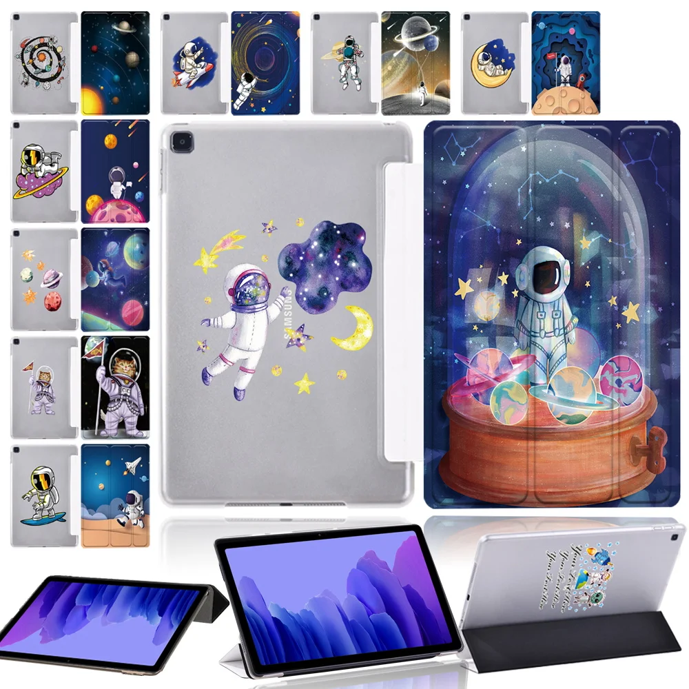 

Tab A8 10.5 2022 Case for Samsung Galaxy Tab A7 2020 10.4/A 10.1 2019 T510 Case Leather Tri-fold Tablet Case for Tab A7 Lite