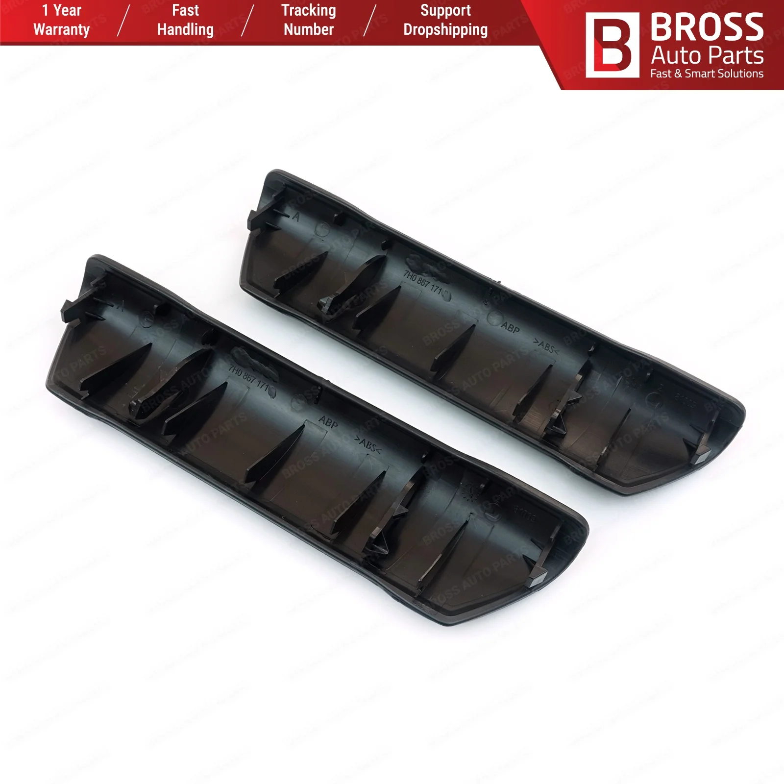 Bross автозапчасти BDP955 1 2 шт. Передняя внутренняя дверная ручка захватывающая