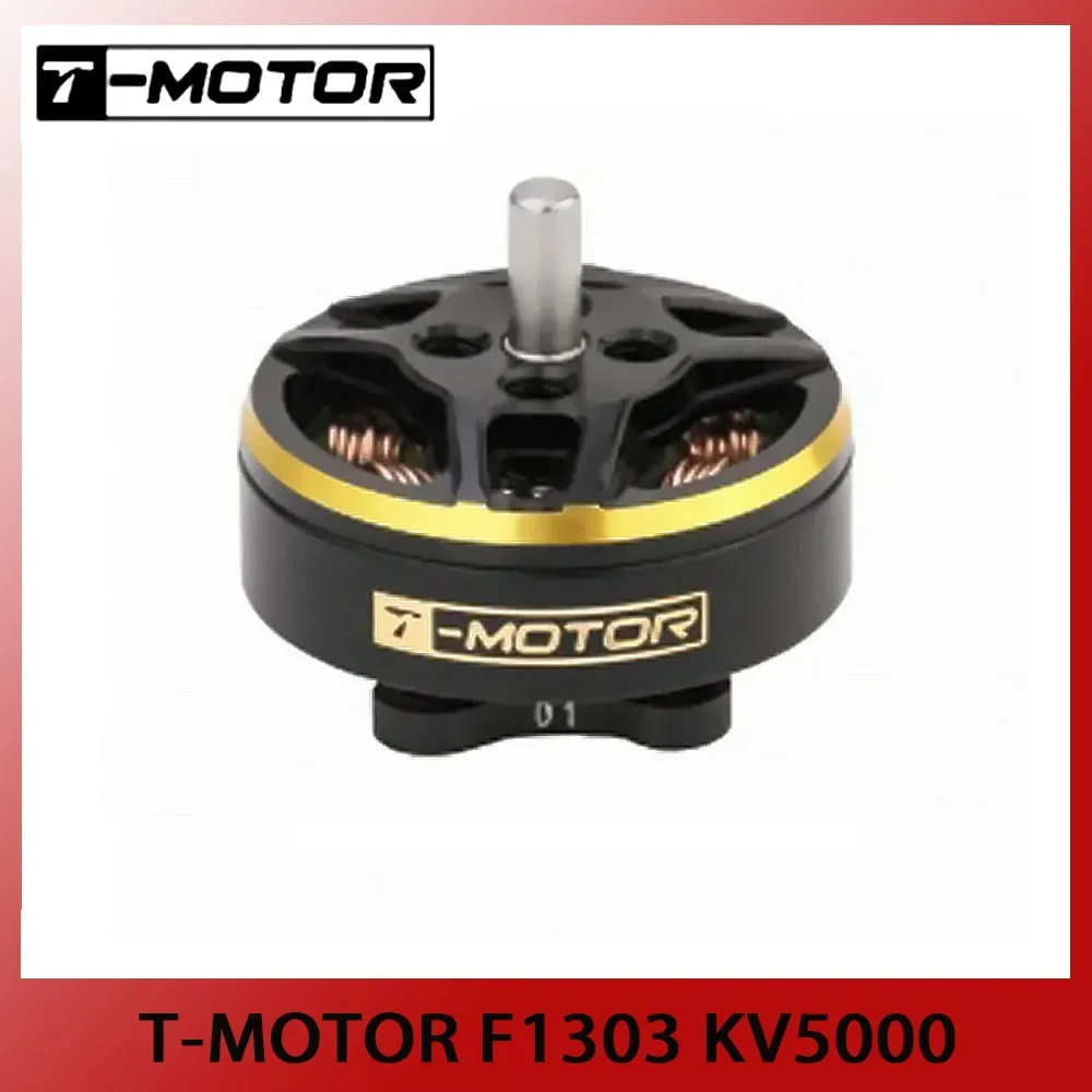 T-MOTOR f1303 kv5000 over ner 2-3s бесщеточный двигатель для бесплатной версии fpv RC Renn Drone Quadcopter