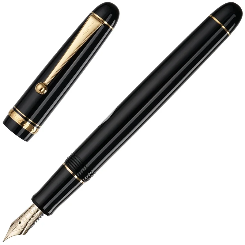 Японская оригинальная пилотная ручка на заказ 74, прозрачная перьевая ручка из 14-каратного золота, деловая офисная подарок Mr FKK-1-NC kk