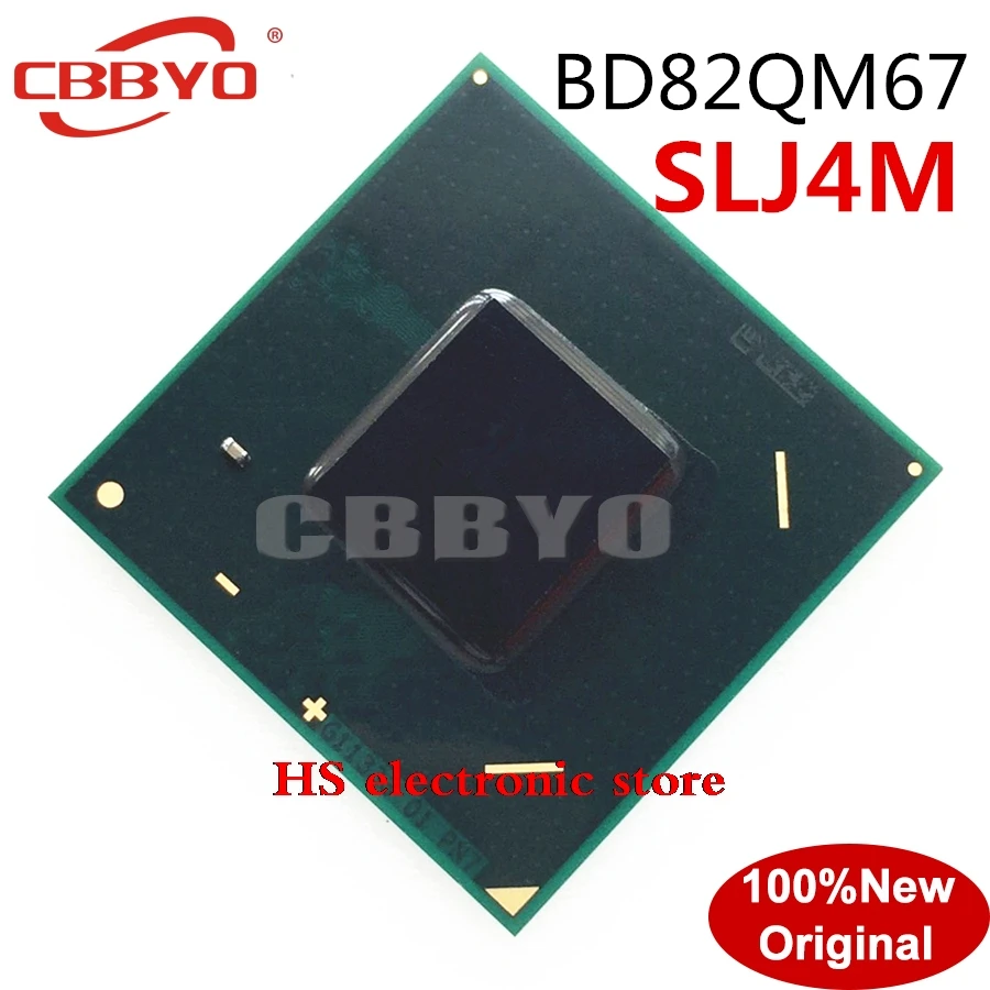 

100% New good quality BD82QM67 SLJ4M BGA CHIP
