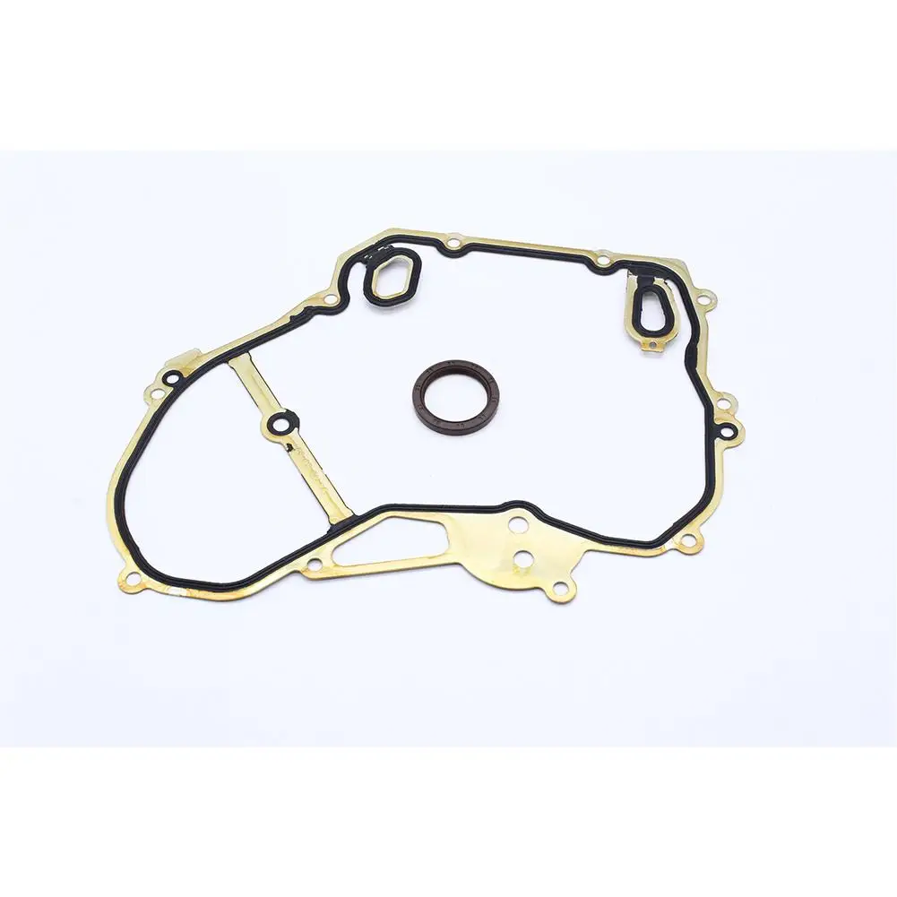 

2 Pcs Metal Automobile Timing Cover Gasket OE 14130912 High-reliability High-performance Replacement Accessories Modified Parts