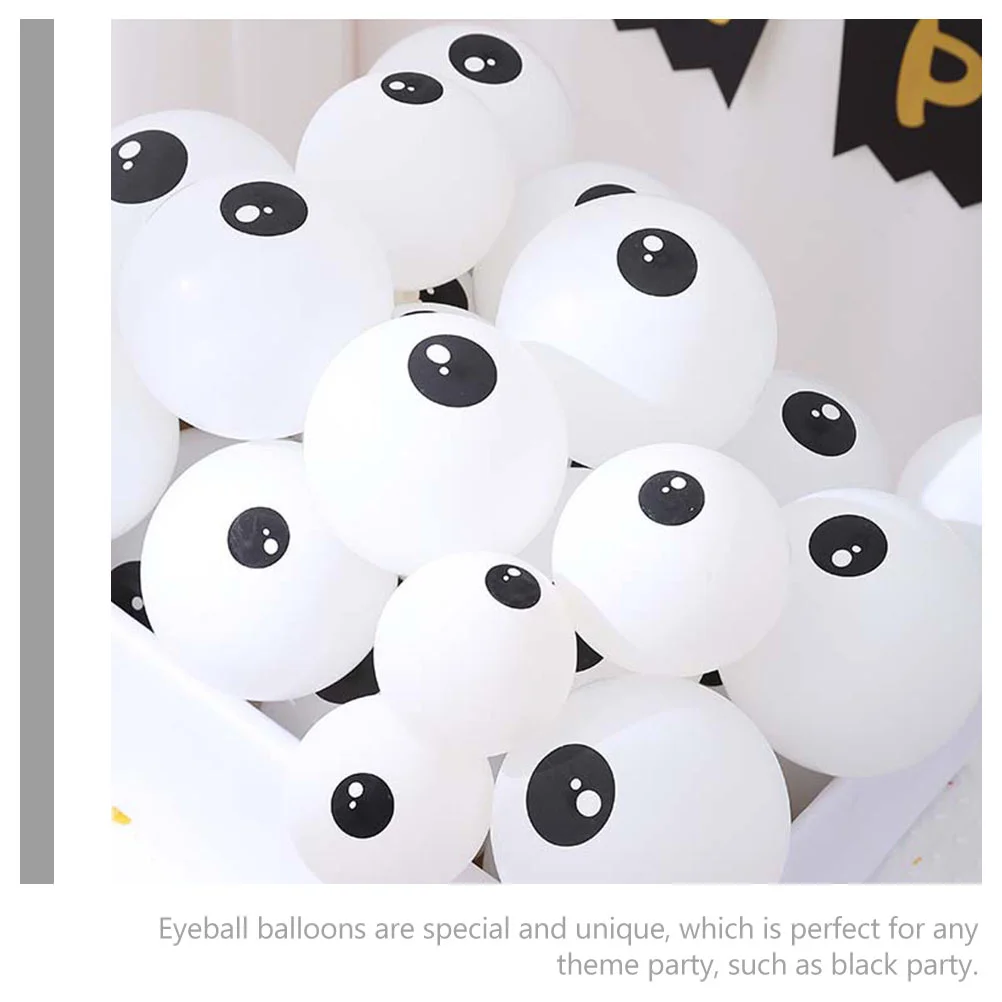 Воздушный шар с принтом глаз страшные воздушные шары номером наклейки на