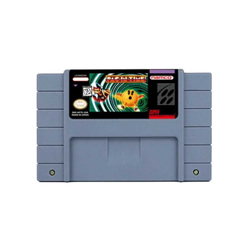 

Игра Pac-In-Time для SNES 16 BitRetro корзина подарок для детей