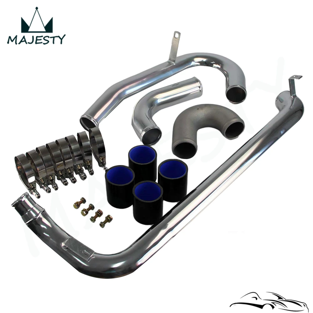 Алюминиевый трубопровод интеркулера подходит для Mitsubishi Lancer EVO 1 2 3 4G63 92-95