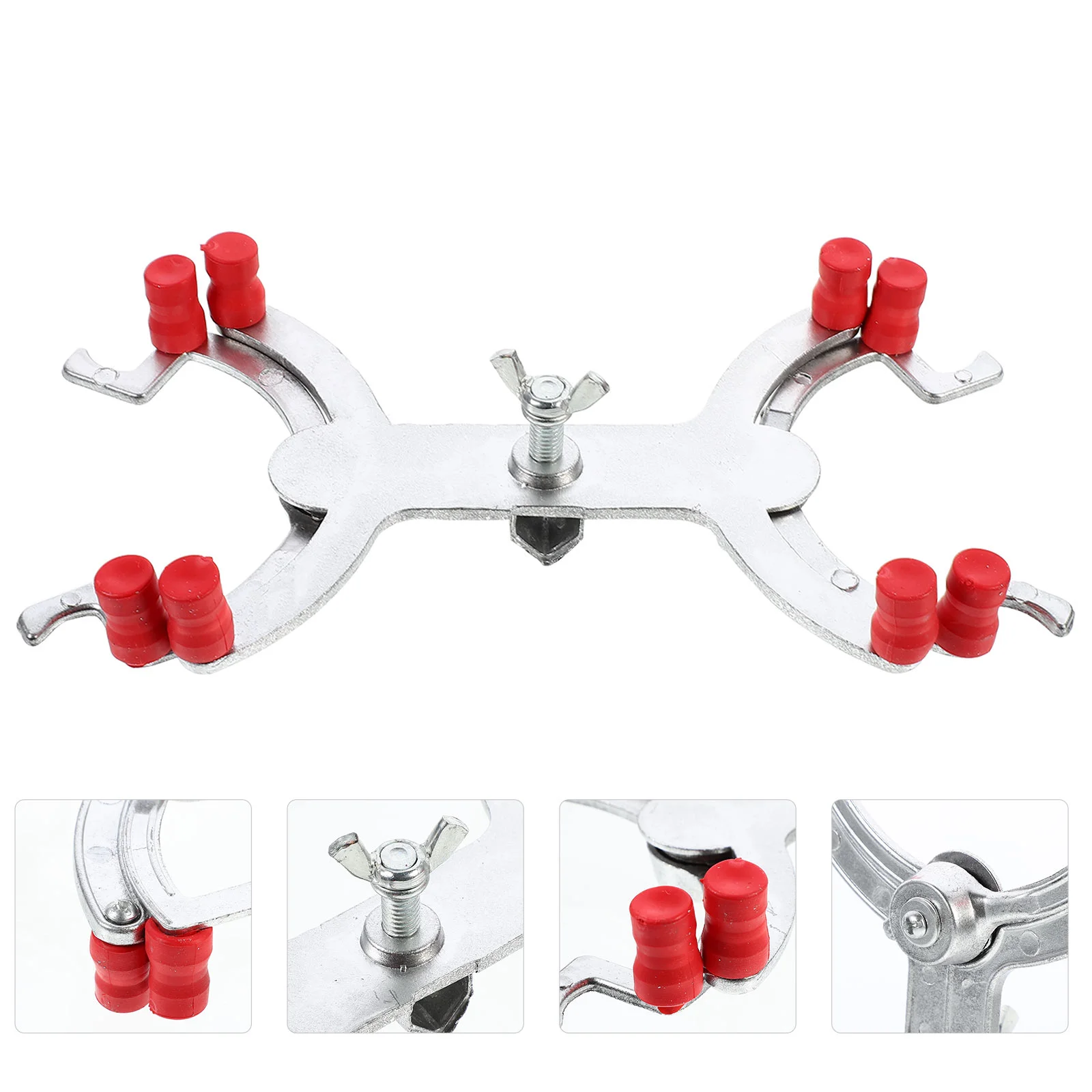 

Fixture Titration Clamp Butterfly Burette Aluminum Alloy School Experiment Supply