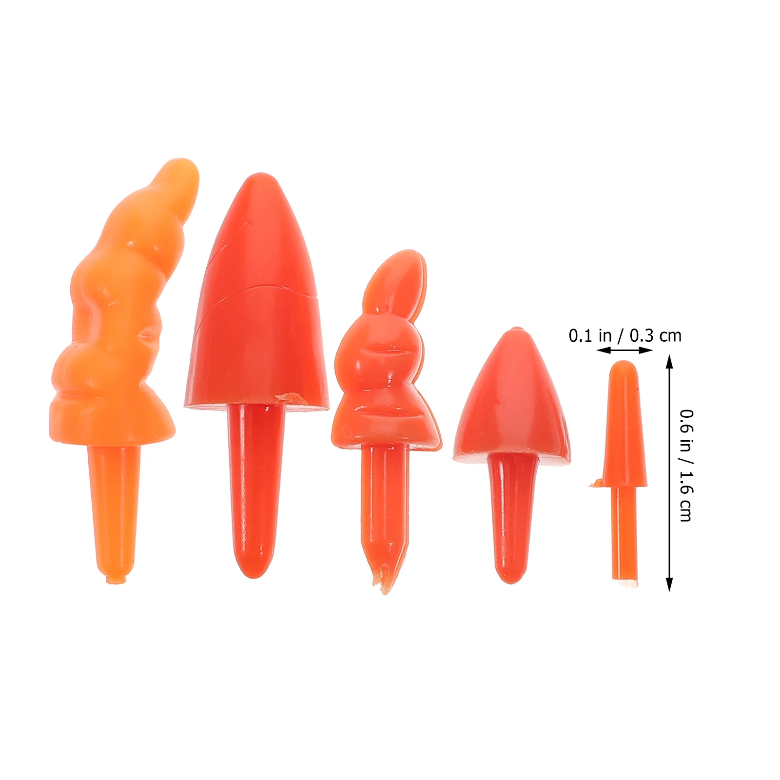 Пластиковый нос снеговика зимние праздничные украшения аксессуары для игрушек