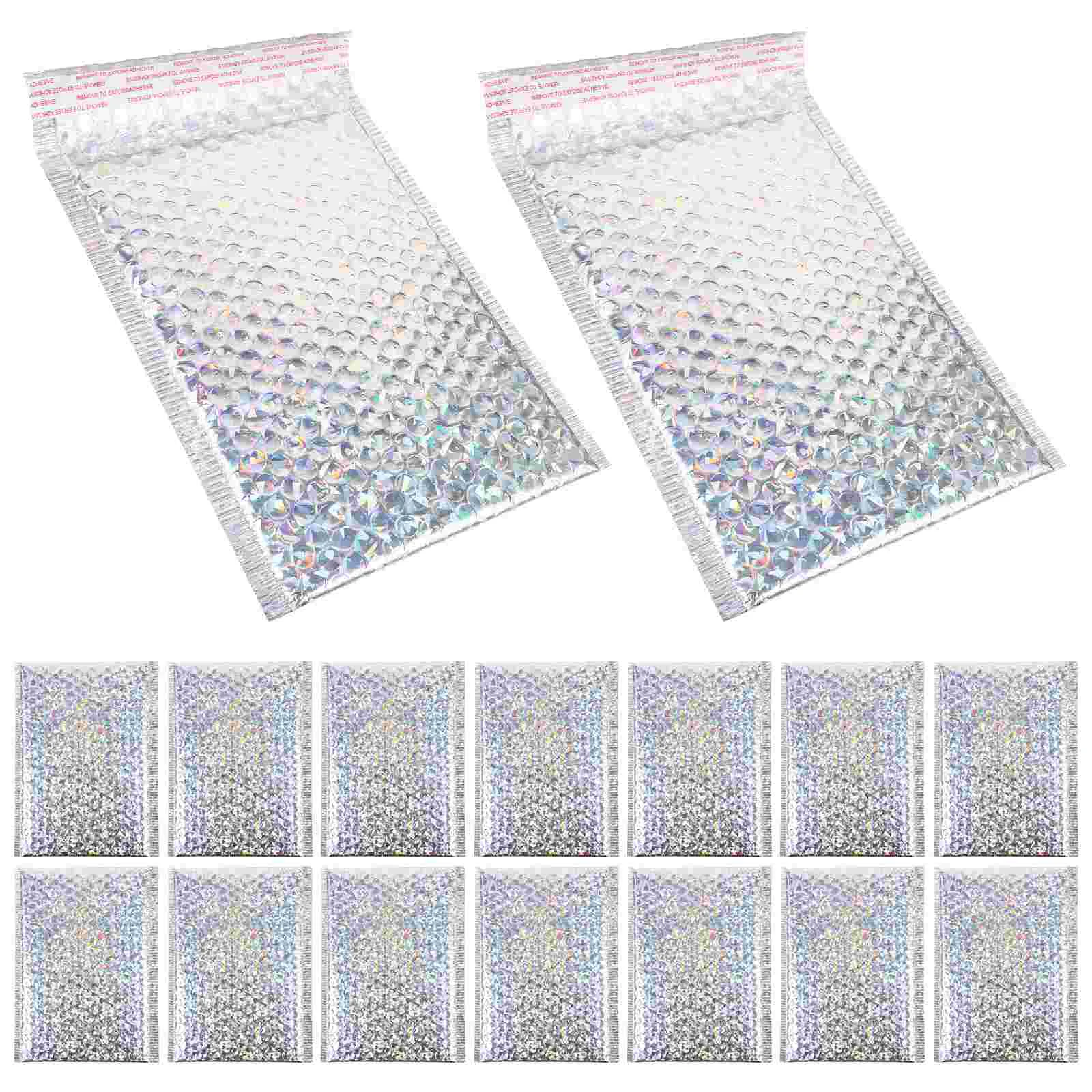

20 Pcs Envelopes Sealing Shipping Bags Bubble Business Packaging Padded Storage Packing Small Mailing