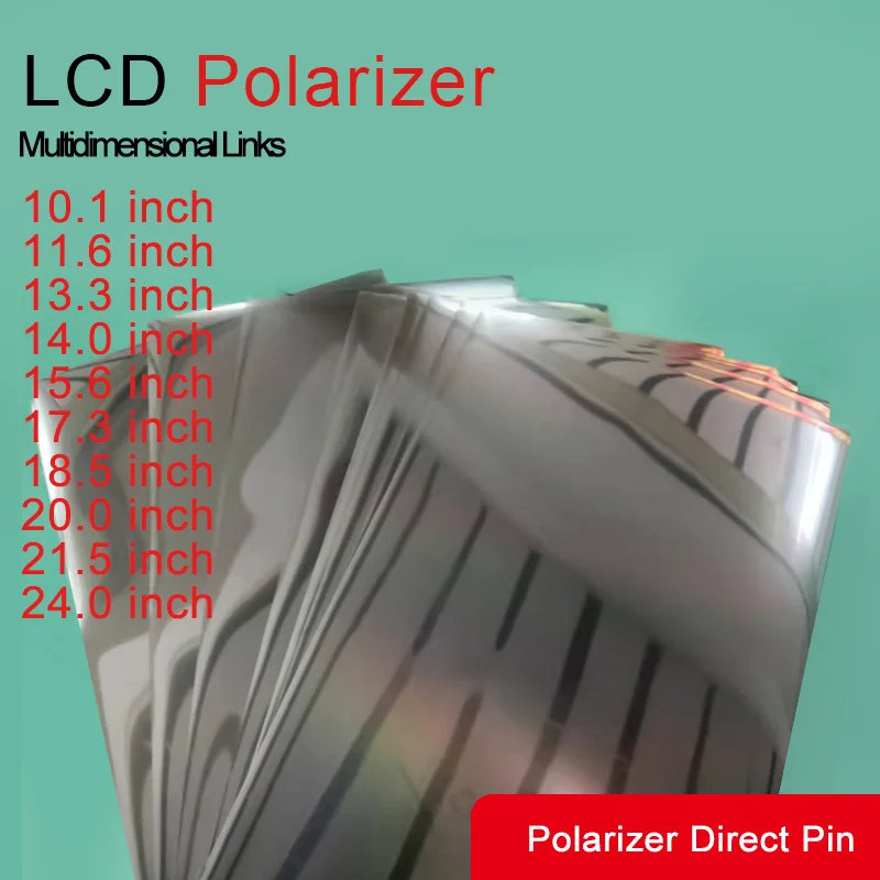 

10 шт., поляризационная световая пленка для ноутбука