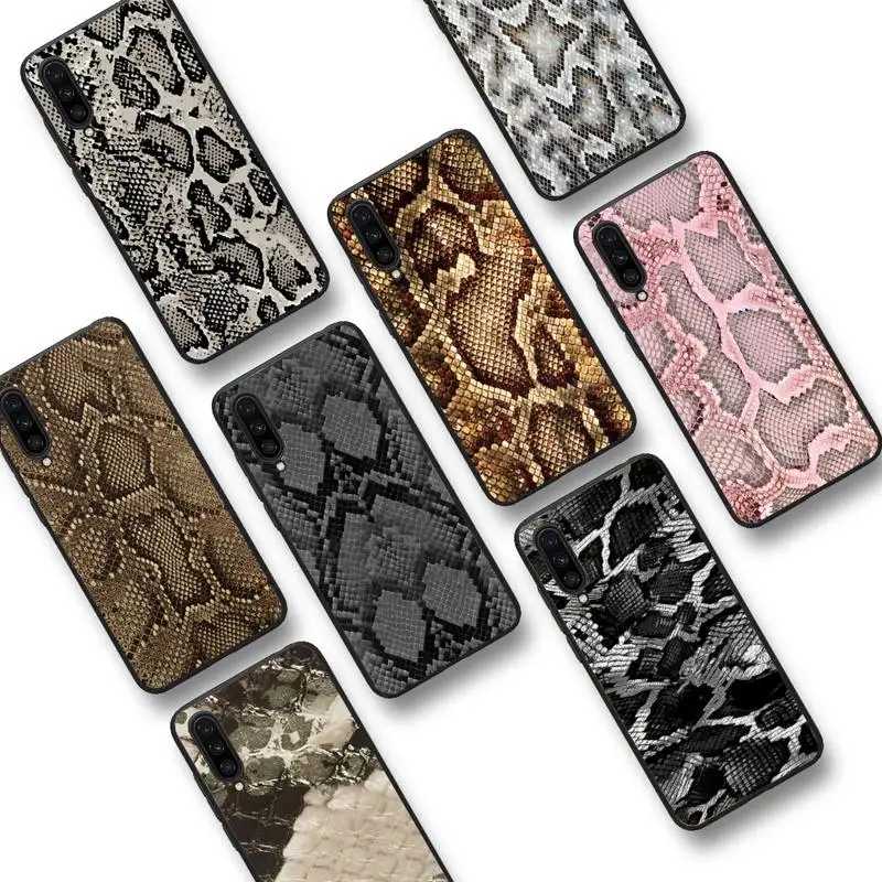 

Snake Skin Phone Case for Xiaomi mi 8 9 10 lite pro 9SE 5 6 X max 2 3 mix2s F1