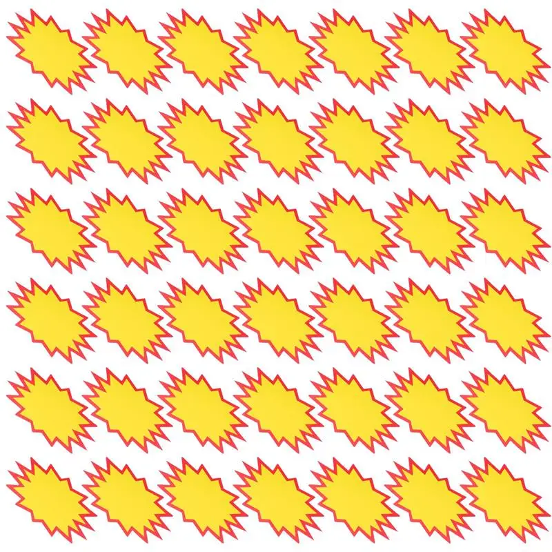 

100 Sheets Price Signs Price Labels Price Tags Supermarket Price Display Tags