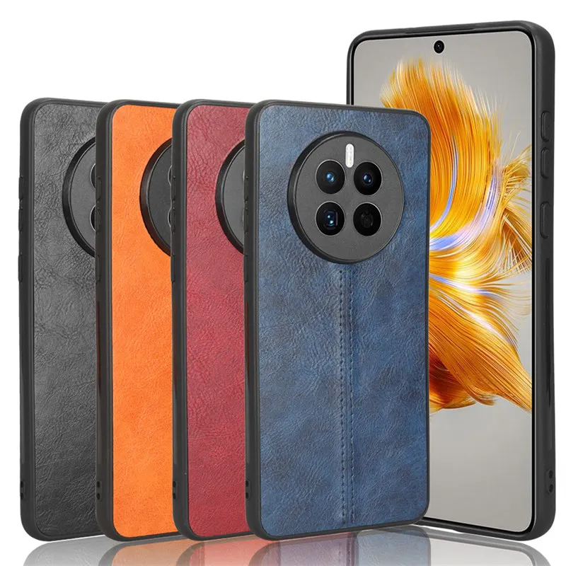 

For Huawei Mate 50 Mate50 CET LX9 Case PU Leather Surface Hard Cover Back Phone Case for Huawei Mate 50 Pro Mate50pro DCO-LX9