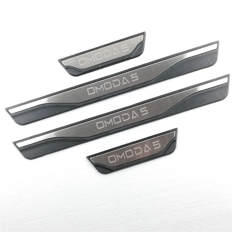 Для Chery Omoda 5 2021-2022 2023 2024 накладка на порог педаль Стайлинг защита автомобильных