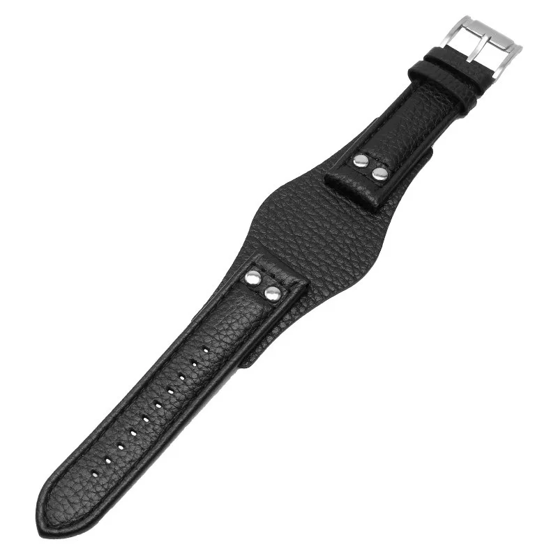 genuine leather watchband 22mm strap With mat for fossil CH2891  CH2565 CH2564 CH3051 watch band handmade mens leather bracelet
