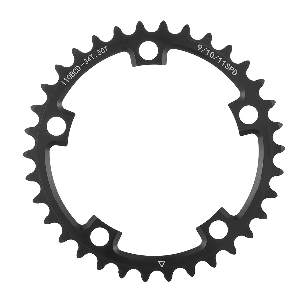 

Folding Bicycle Crankset Portable Stylish 110BCD Cycle Cranksets Replacement Outdoor Biking Parts Components 52T