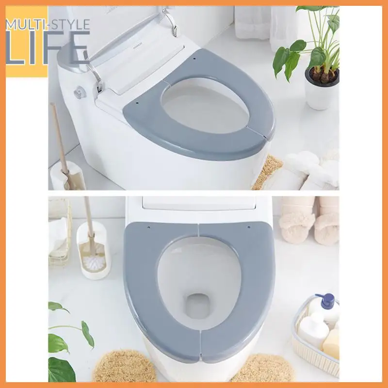 

Reusable Toilet Cover Portable Toilet Sanitary Pad Folding Universal Closestool Cover Mats Bathroom Accessiories Waterproof