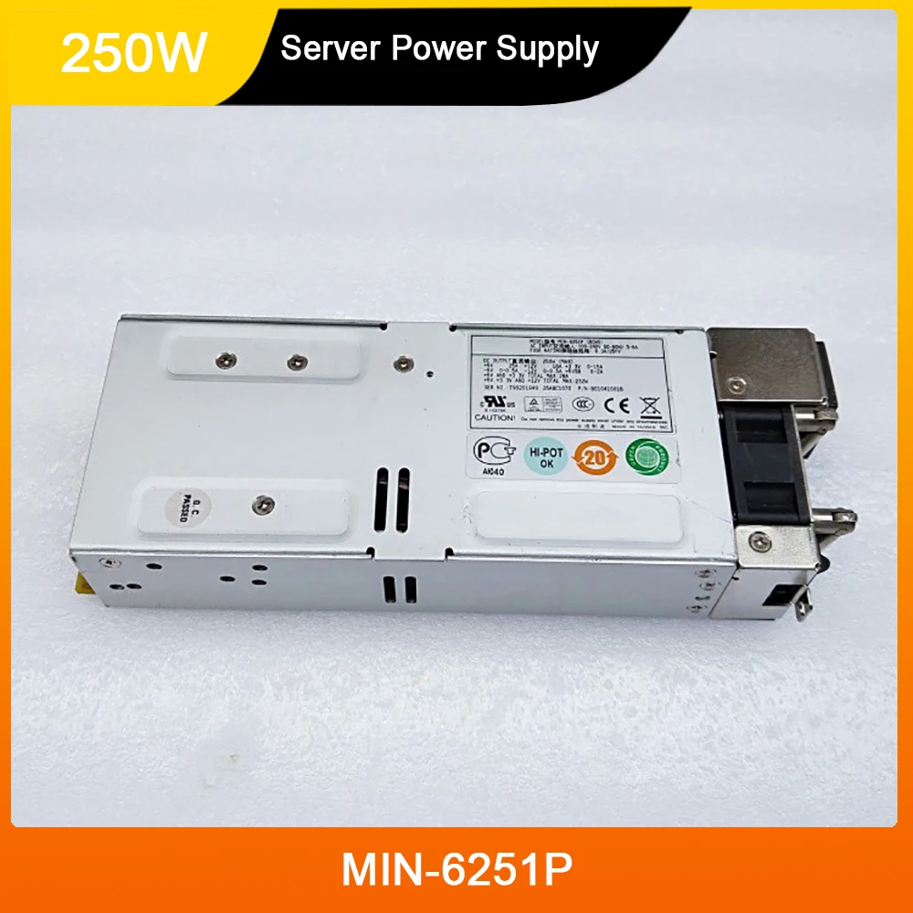 MIN-6251P для Zippy 250W, блок питания для сервера, оригинальное качество, быстрая доставка