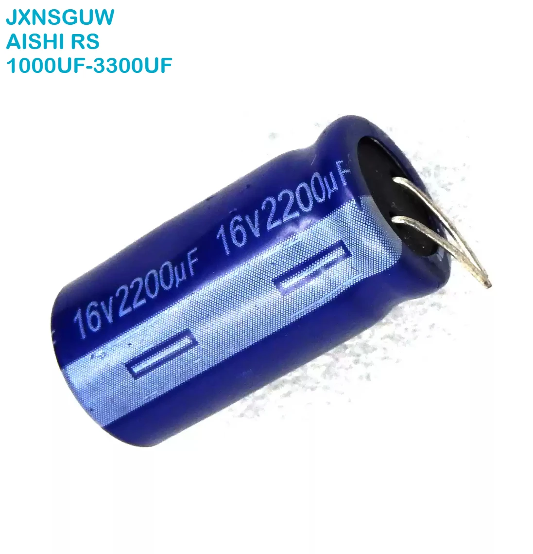Фото Оптовая продажа 50 шт. электролитических конденсаторов AISHI RS 1000UF 1200UF 1500UF 2200UF 2700UF 3300UF 10V 16V 25V 35V 50V 63V с низким ESR №1