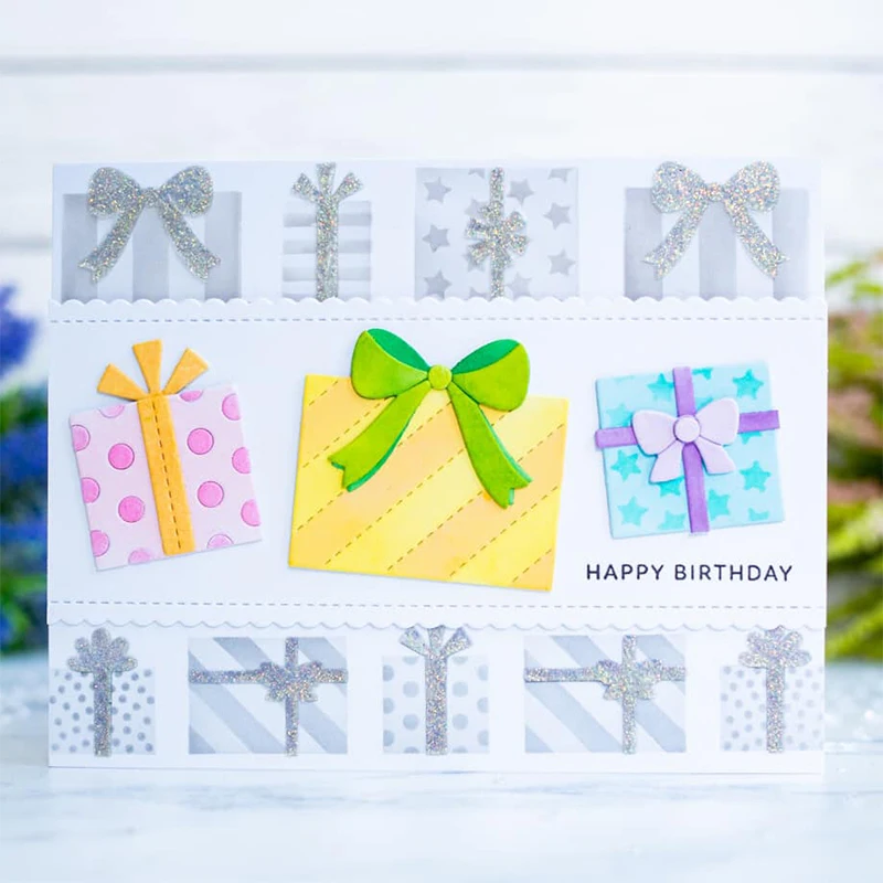 Новинка 2022 Подарочная коробка галстук-бабочка набор металлических пресс-форм