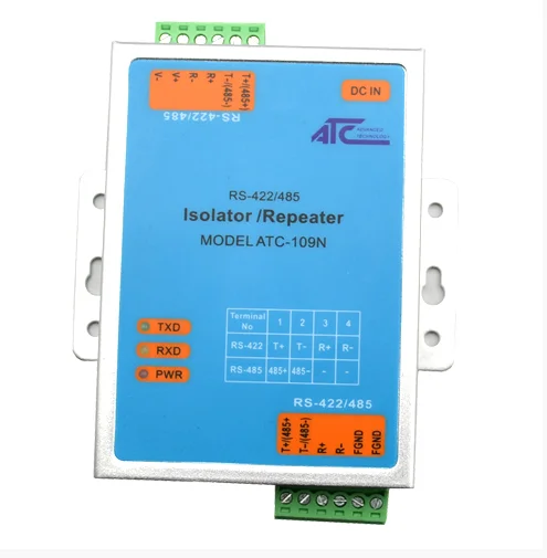 Industrial Class Wall-mounted RS-485/422 Photoelectric Isolation Data Repeater ATC-109N Relay Signal Enhancement Receive |