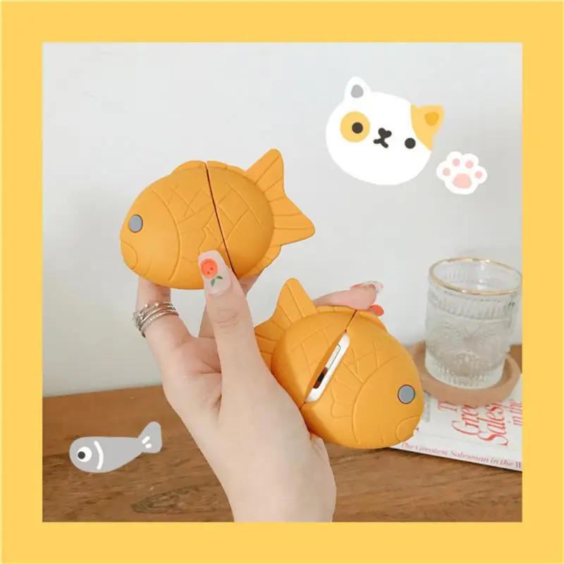 

Clamshell Headphone Decoration Anti-fall Anti-scratch Headphone Protective Cover Earphone Shell Of Silica Gel Waterproof