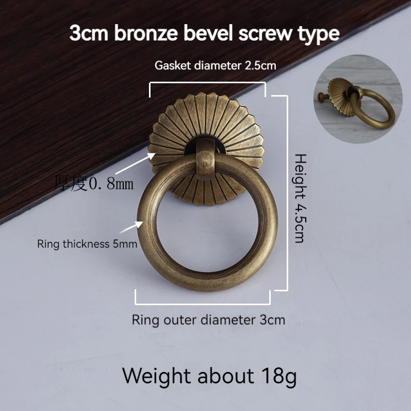 

Латунная ручка для шкафа