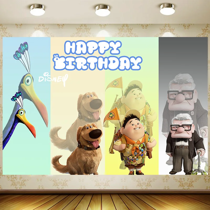 Студийный фон для фотосъемки детей в стиле DISNEY Up Seanfly