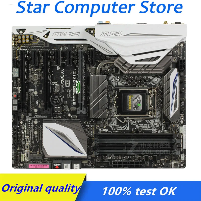 Материнская плата Z170 ROG M8E для ASUS MAXIMUS VIII EXTREME LGA 1151 DDR4 USB3.0 SATA3 M.2 Nvme |