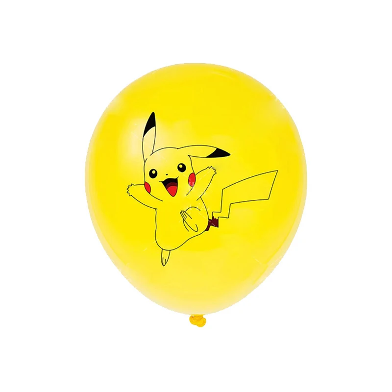 

Kawaii Pokemon Anime Latex Balloon Pikachu Squirtle Charmander Bulbasaur Balloons Toy Children Birthday Party Decoration