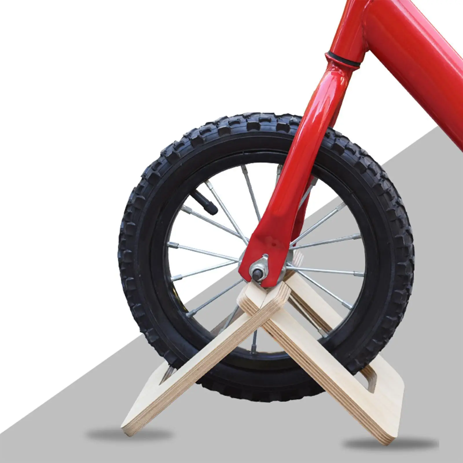 

Wooden Bicycle Parking Rack Bicycle Floor Parking Stand Rack Bicycle Display Stand 10/12inch Children Balancing Bike Adult