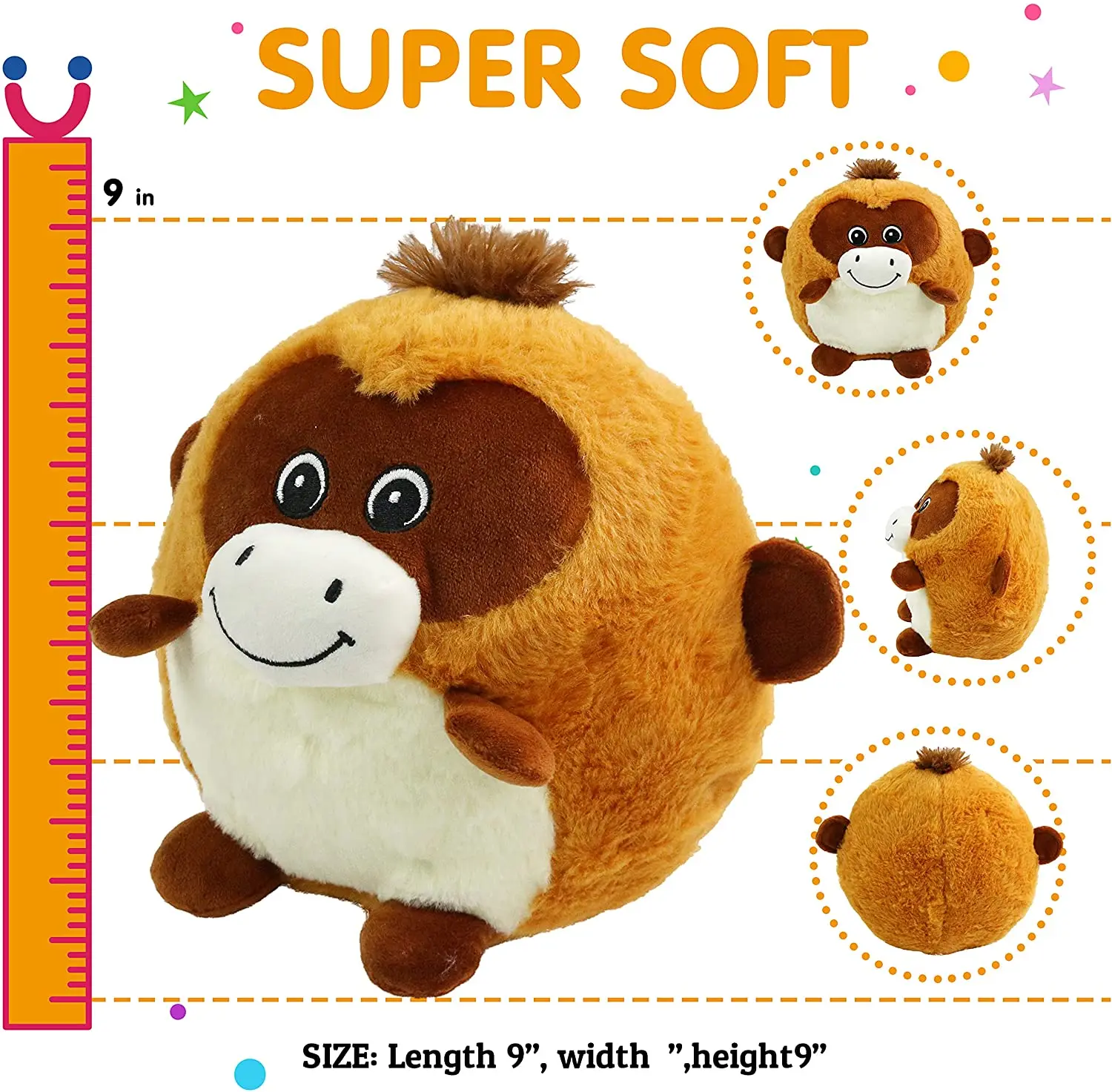 Очаровательная светильник ящаяся обезьяна SpecialYou мягкое животное креативная