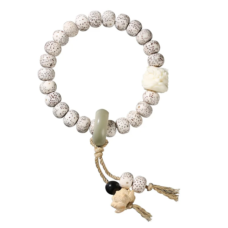 Хайнань Xingyue Бодхи Браслет Лунный Январский Бочонок Бусины Xingshi Лотос Этнический