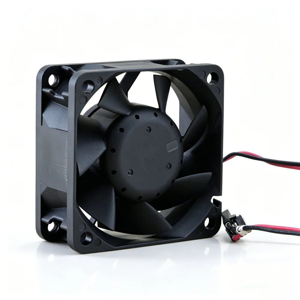 Фото Вентилятор AFB0624HH 24В 6025 осевой охлаждающий вентилятор 27.6CFM 5000RPM с двойным шарикоподшипником, бесщеточный вентилятор постоянного тока для замены в сервере или 3D-принтере. №4