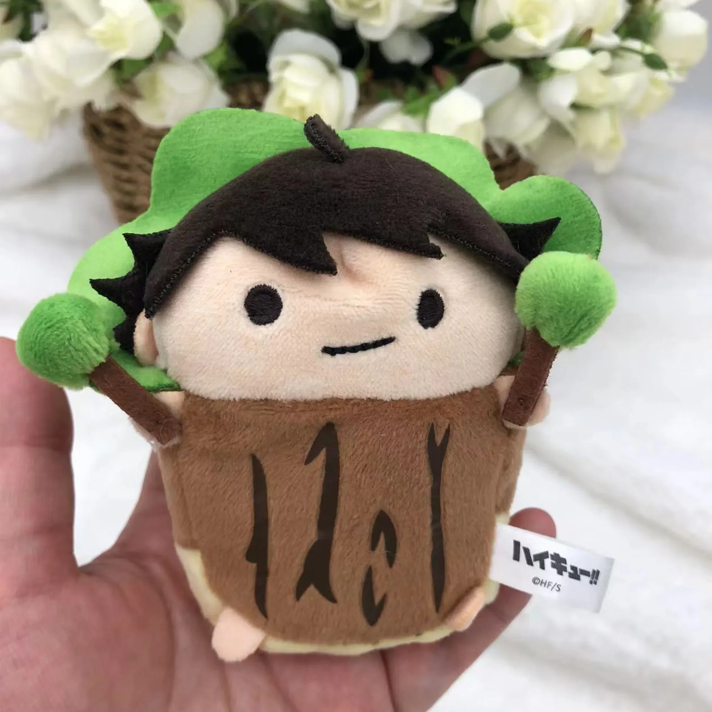 

Аниме Oikawa Tooru Haikyuu! Брелок для ключей «папа» с милым плюшевым деревом