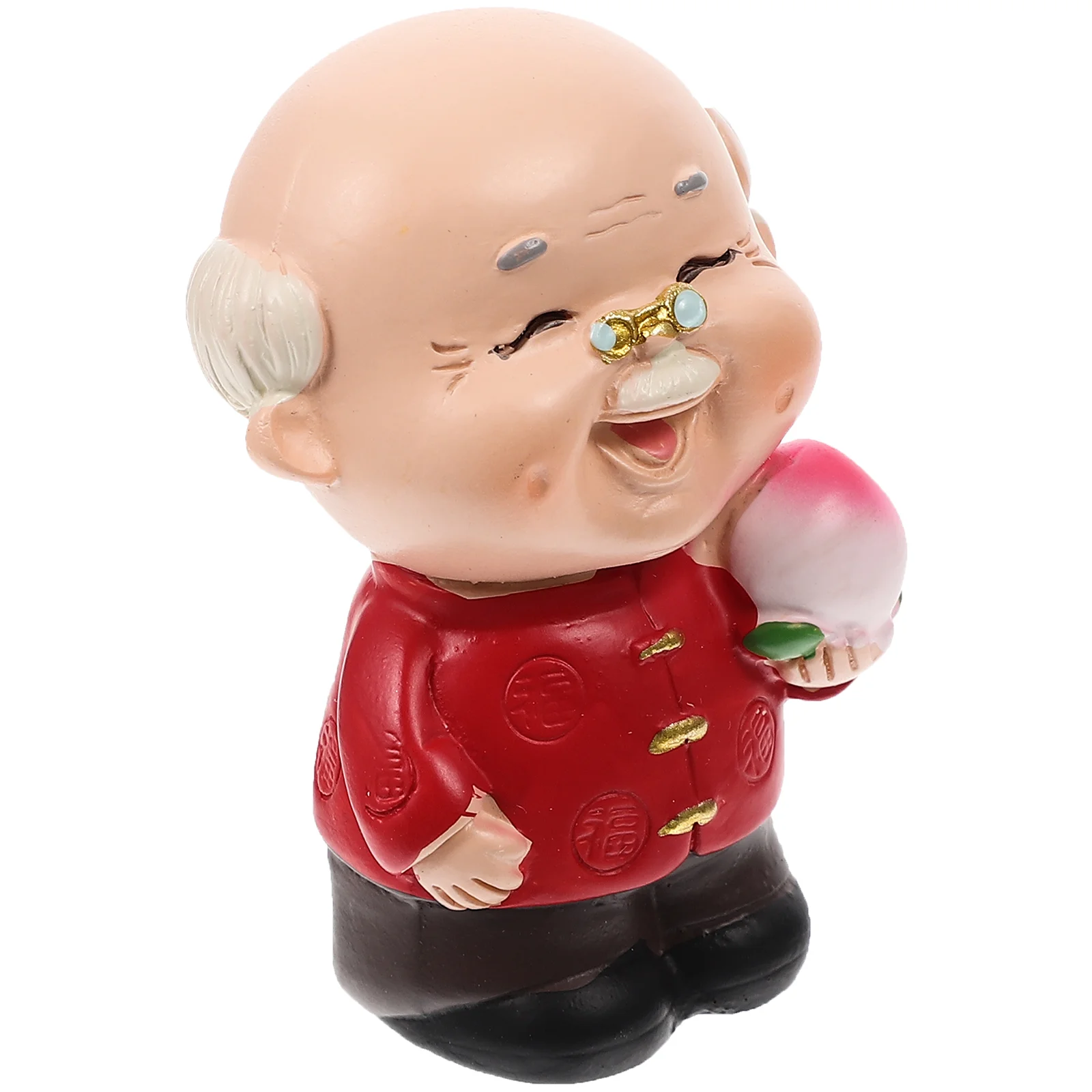 

Couple Figurine Statue Wedding Figurines Elderly Cake Grandparents Anniversary Chinese Sculpture Miniature Wife Husband