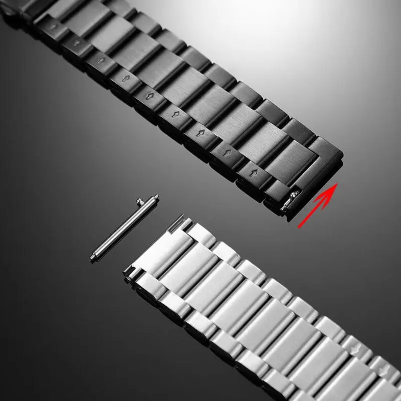 Черный/серебристый ремешок 20 мм 22 для Timex Expedition Series часов T49905 T49963 мужской из