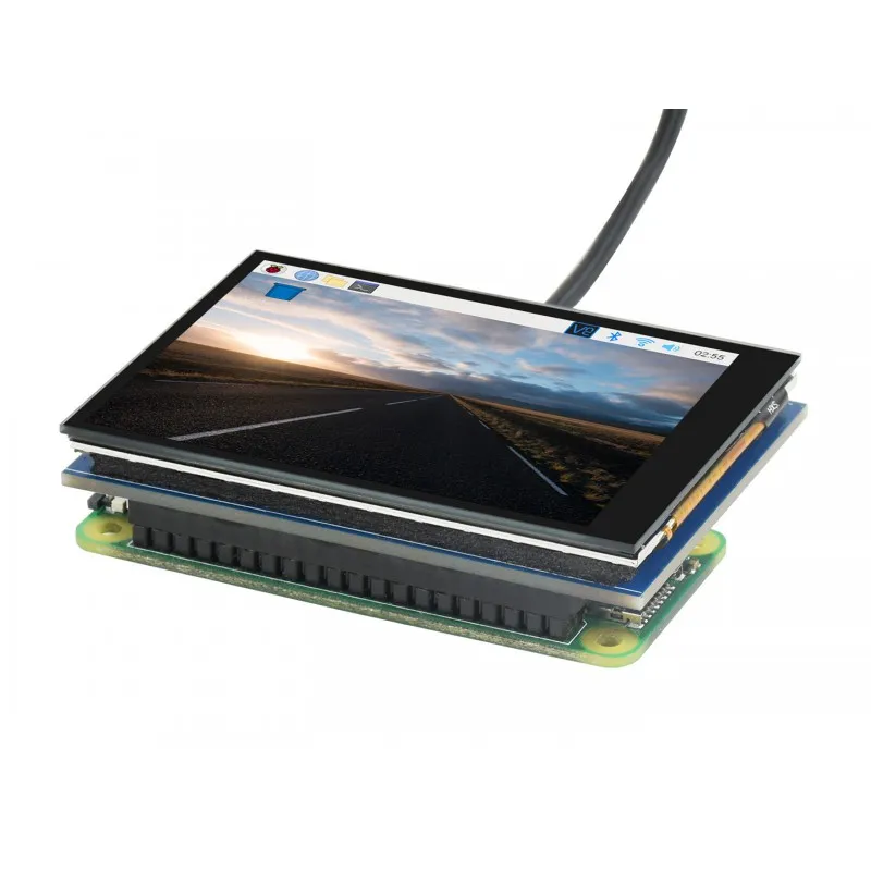 Фото 2,8-дюймовый емкостный сенсорный ЖК-экран для Raspberry Pi, 480×640, DPI, IPS, крышка из закаленного стекла с оптическим склеиванием №4