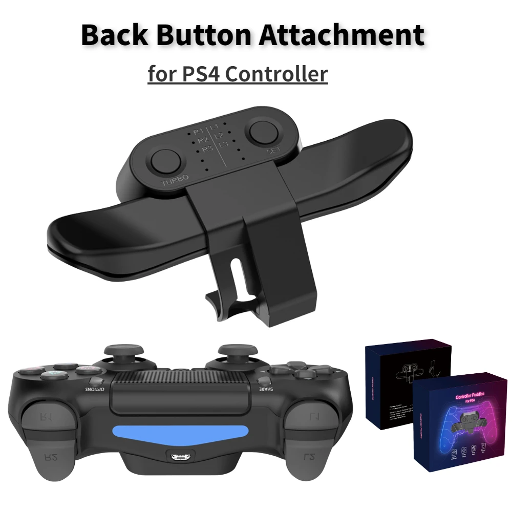 

Back Button Attachment for SONY PS4 Controlle Gamepad Rear Extension Adapter Electronic Machine Accessories for PS4 Joystick