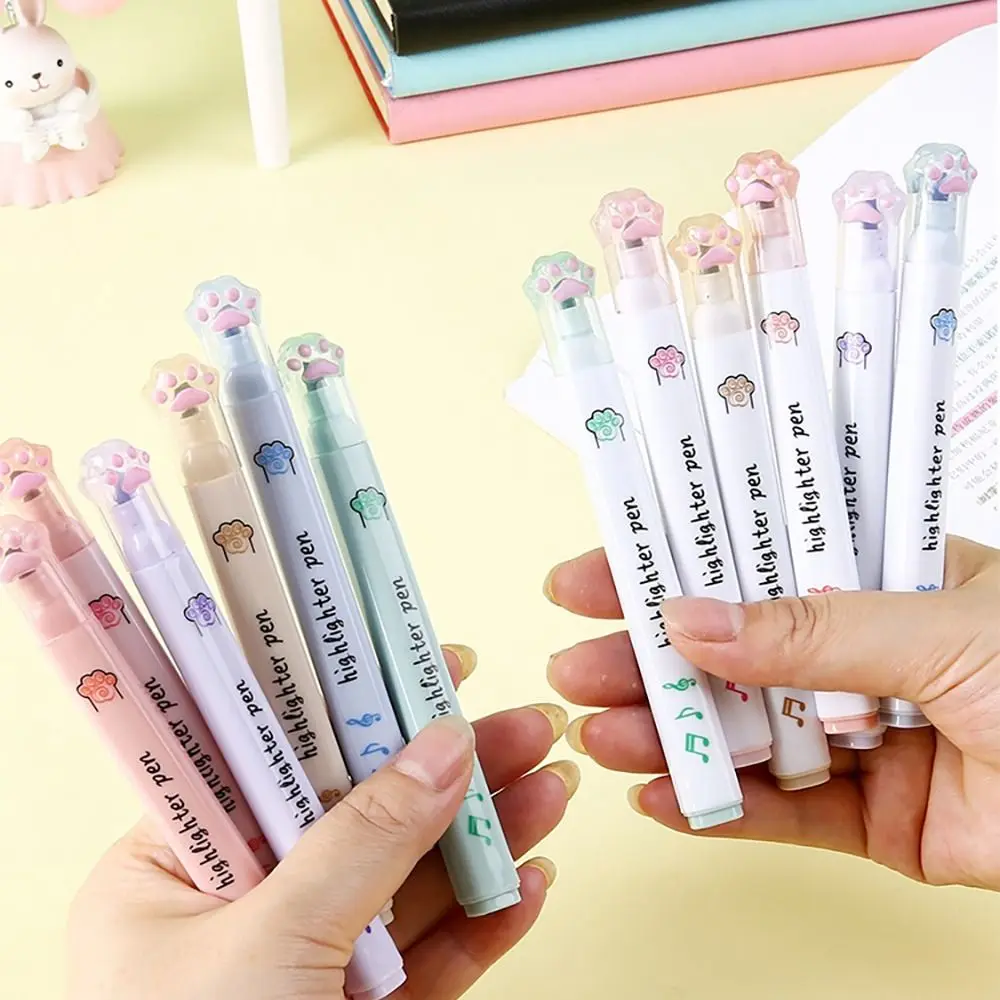 

Drawing Writing Tools Creative Stationery Graffiti Eye Care Color Pen Highlighter Pen Set Key Points Markers