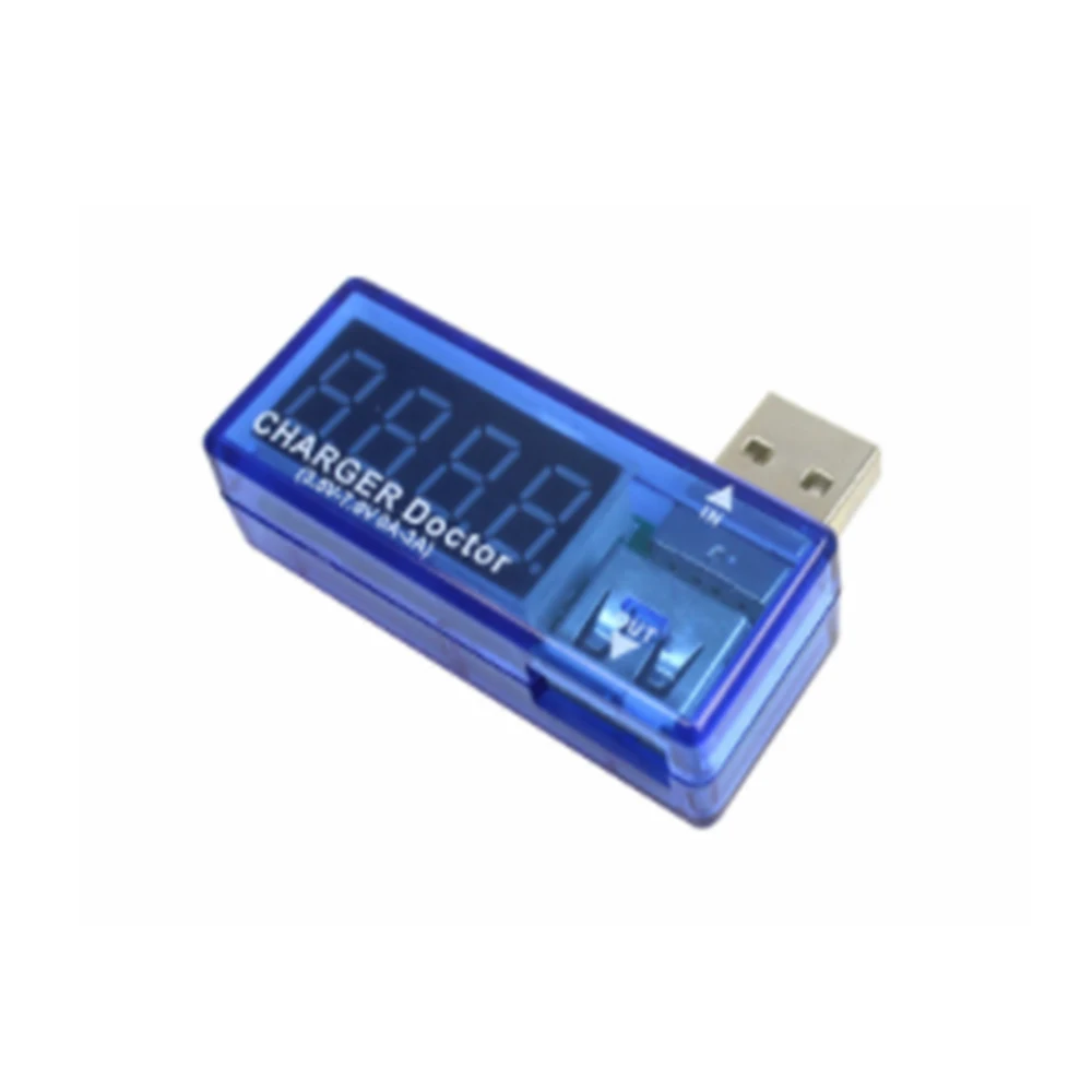 

1PCS Digital Display Hot Mini USB Power Current Voltage Meter Tester Portable Mini Current and Voltage Detector Charger Doctor