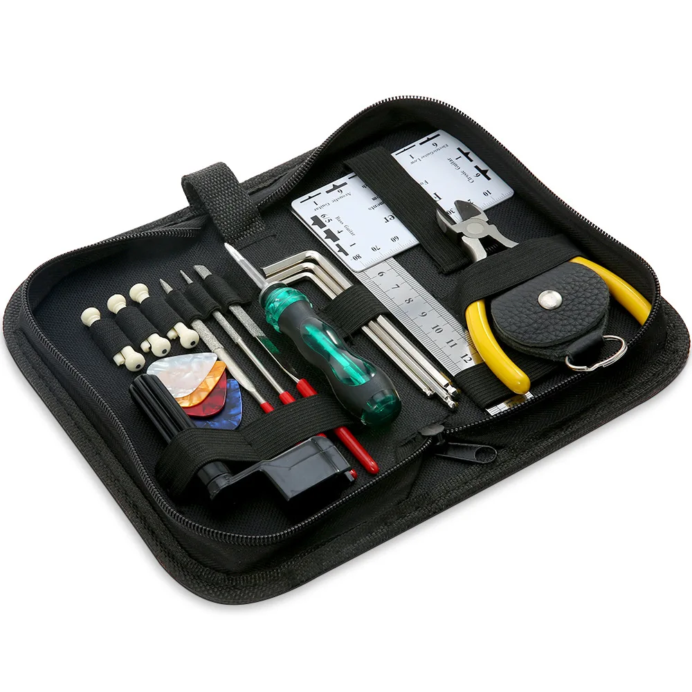 

Guitar cleaning and maintenance tool tuning wrench guitar string changing kit kit