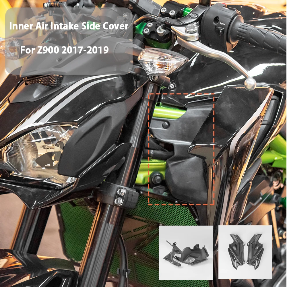 

For KAWASAKI Z900 ZR900 2017 2018 2019 Z 900 Accessories Motorcycle Unpainted Inner Air Intake Side Cover Panel Bracket Fairing