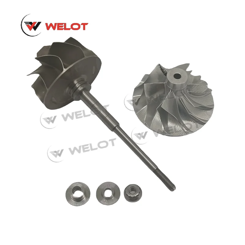 GTB2260V 758353 MFS Turbo ROTOR 6+6 лопастей КОМПРЕССОРОВОЕ КОЛЕСО -0005 для BMW X3 3.0D E83 218HP 160Kw M57D Tu2